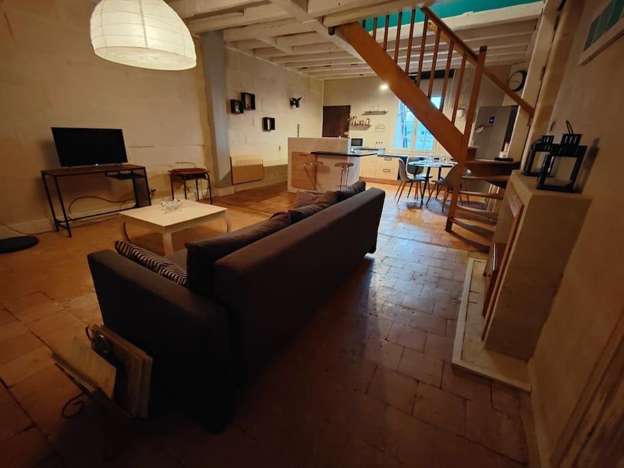 Charmant Duplex Rue Colbert Apartment ตูร์ ภายนอก รูปภาพ