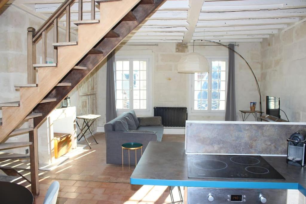 Charmant Duplex Rue Colbert Apartment ตูร์ ภายนอก รูปภาพ