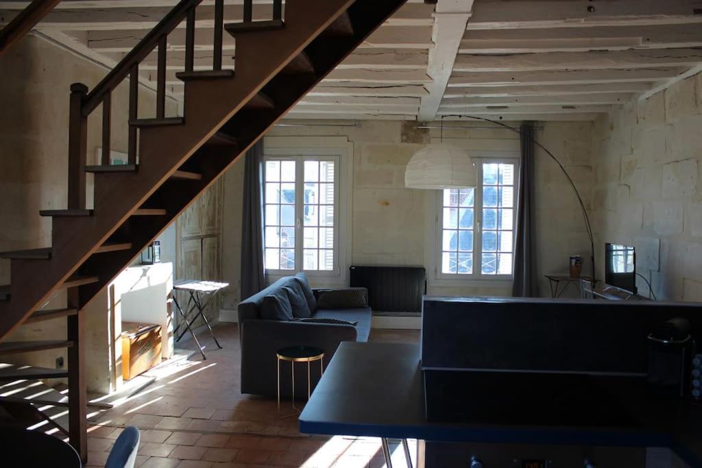 Charmant Duplex Rue Colbert Apartment ตูร์ ภายนอก รูปภาพ